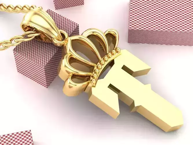 T Pendant Jewelry version 7