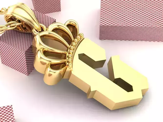 G Pendant Jewelry version 7