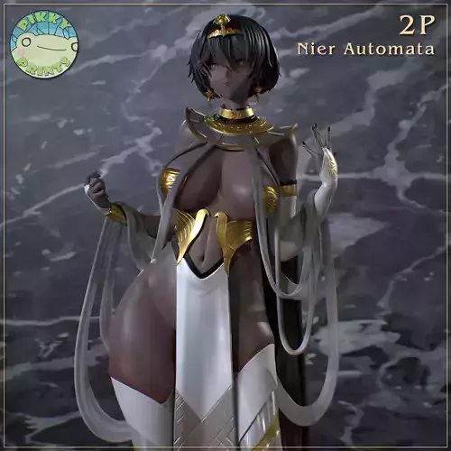 2P - Nier Automata 3D print model
