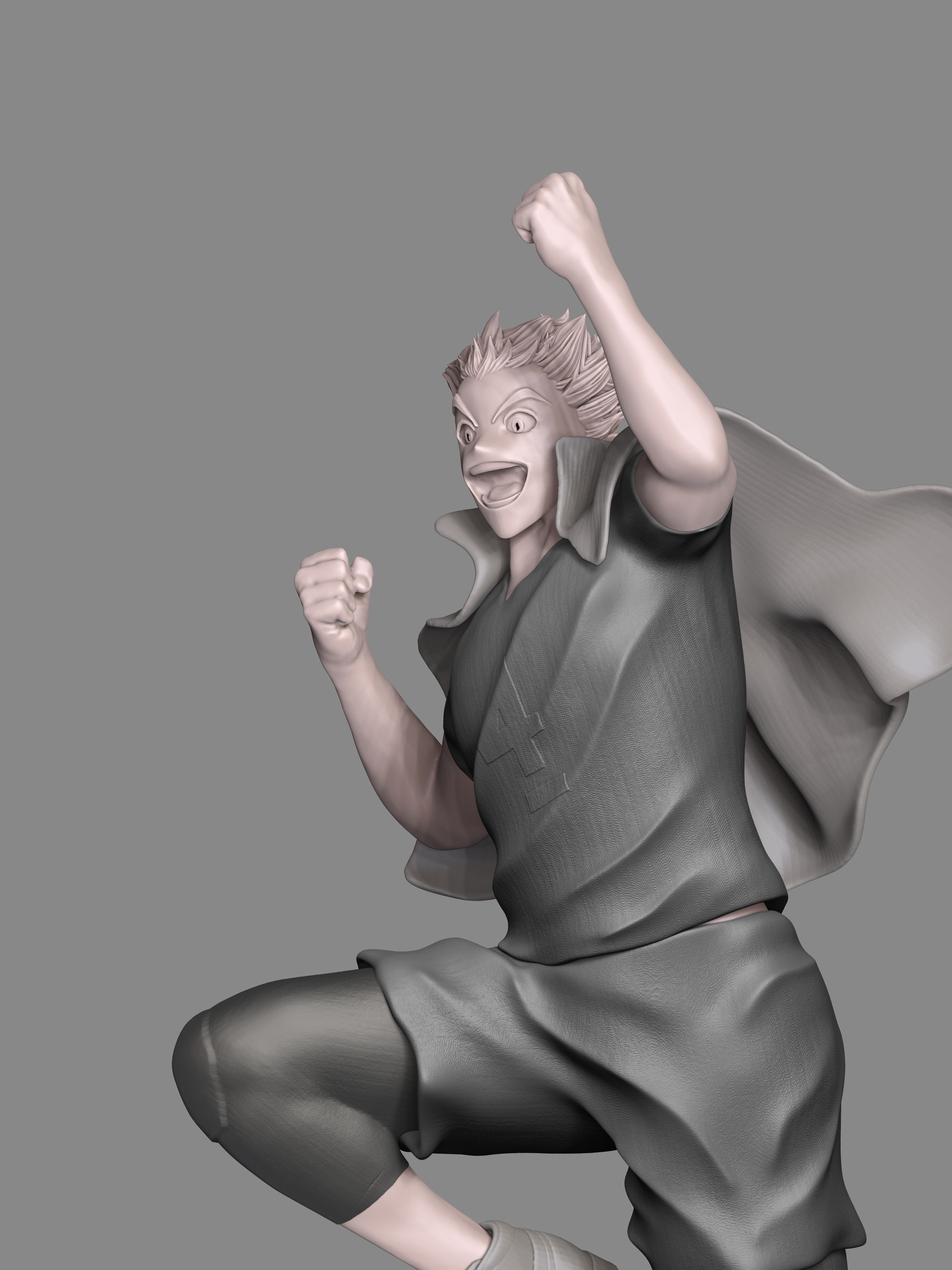 Koutarou Bokuto 3D print model_6