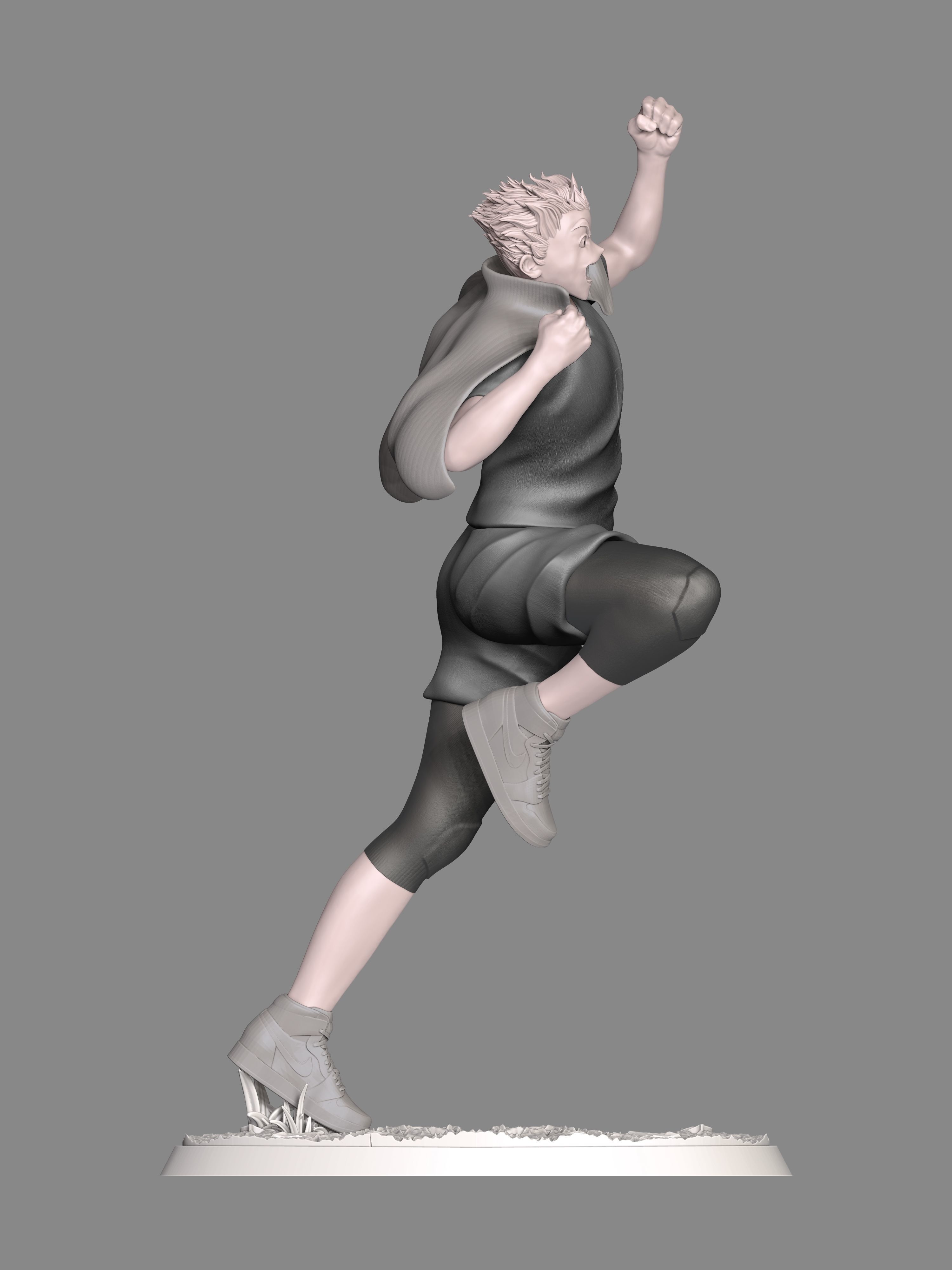 Koutarou Bokuto 3D print model_2