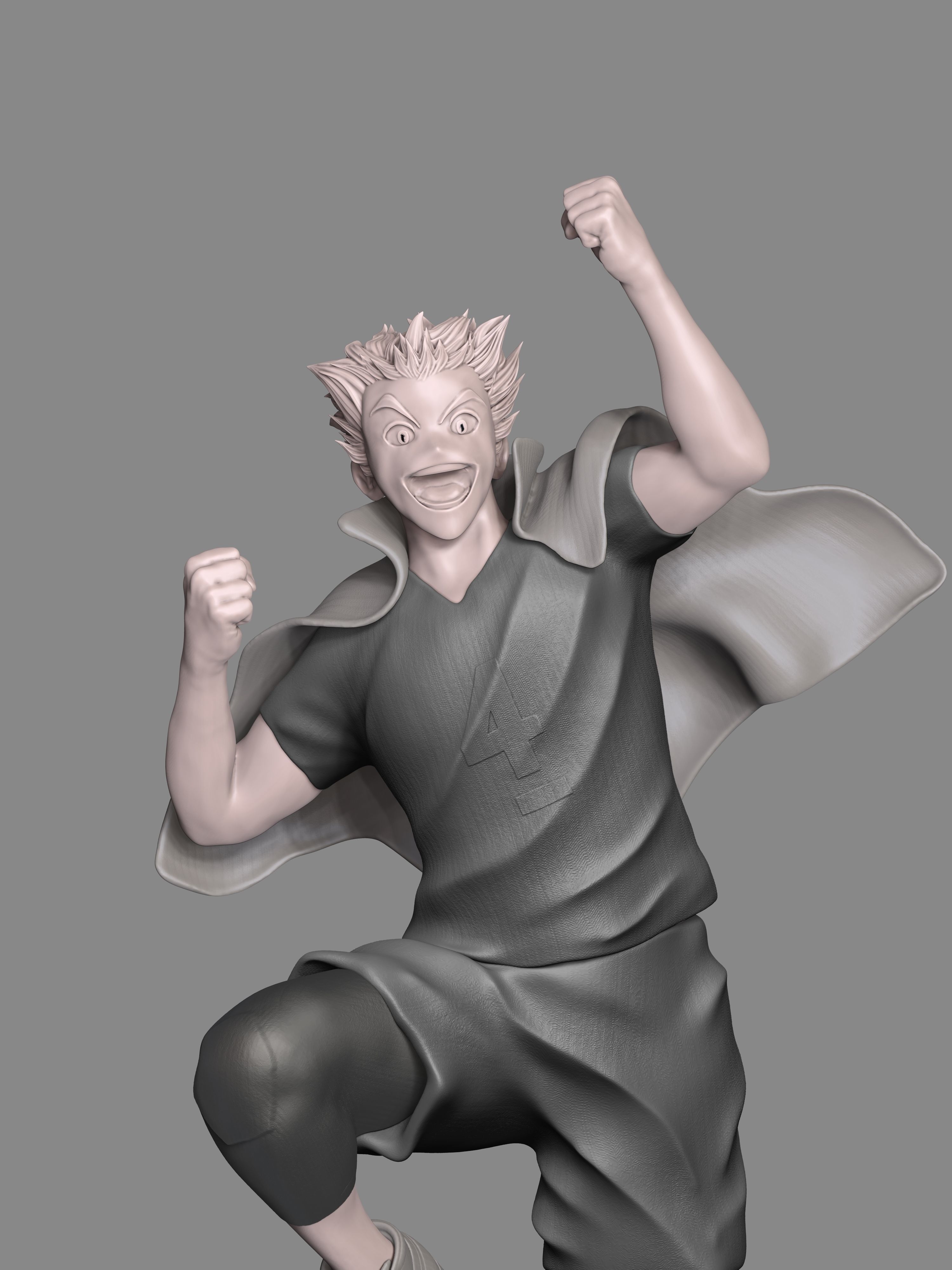 Koutarou Bokuto 3D print model_5
