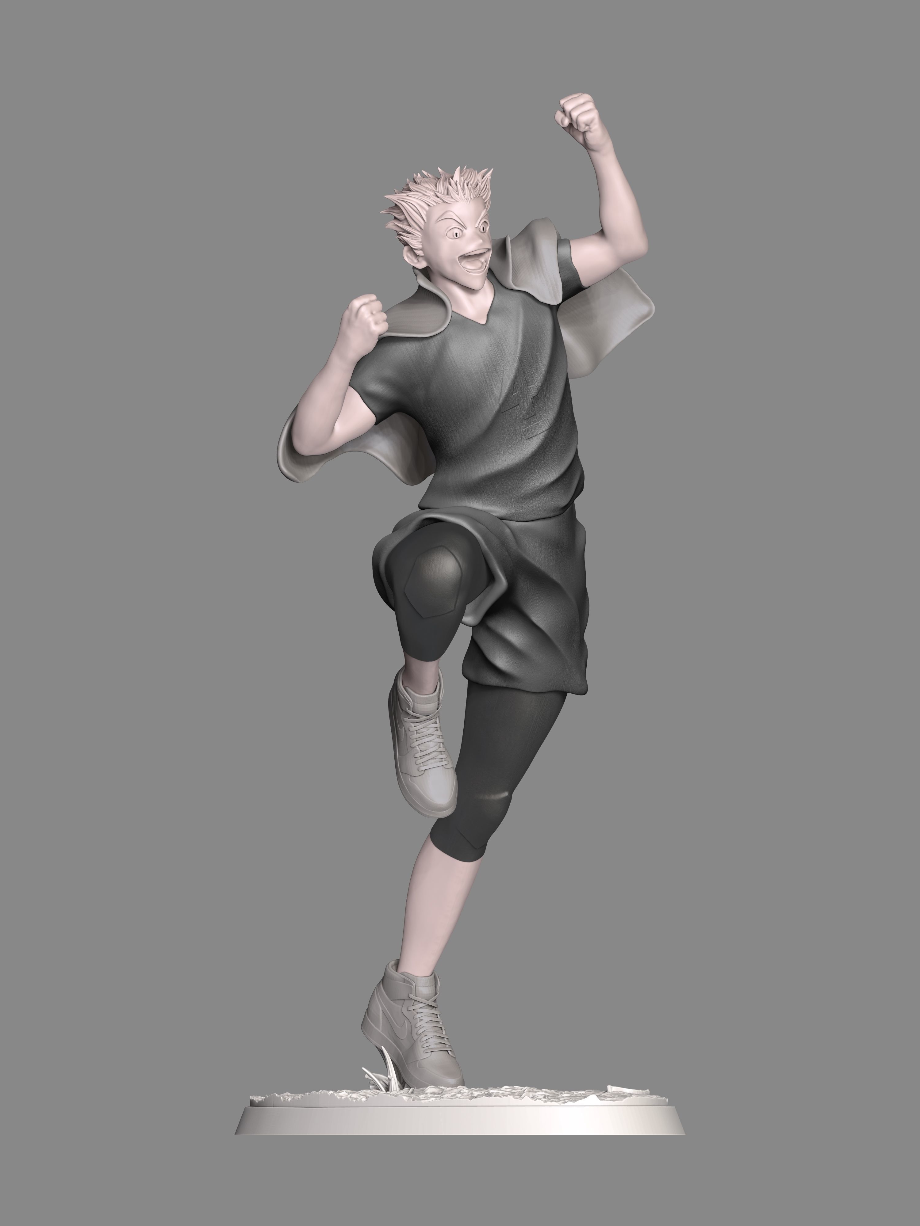 Koutarou Bokuto 3D print model_3