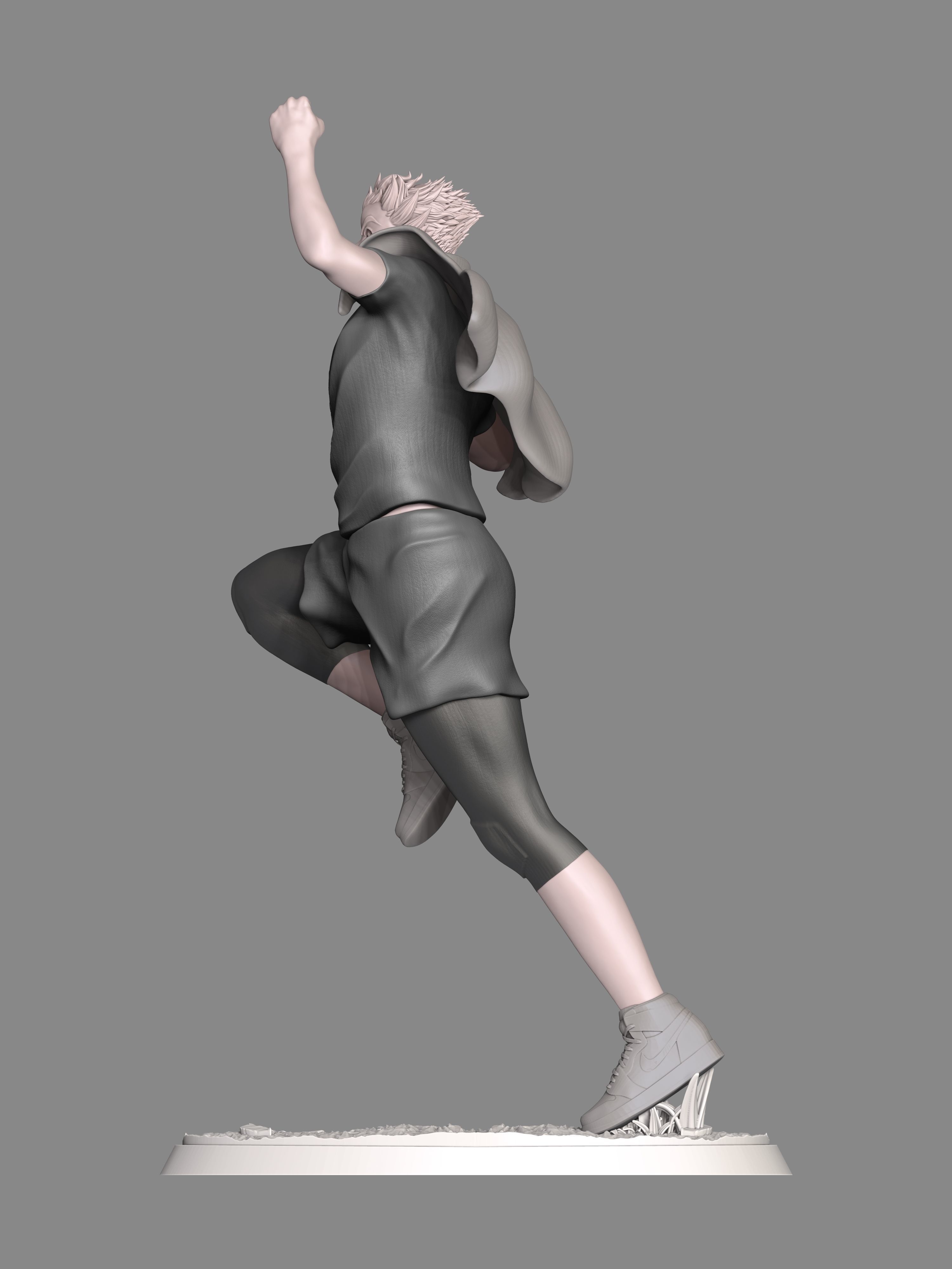 Koutarou Bokuto 3D print model_1
