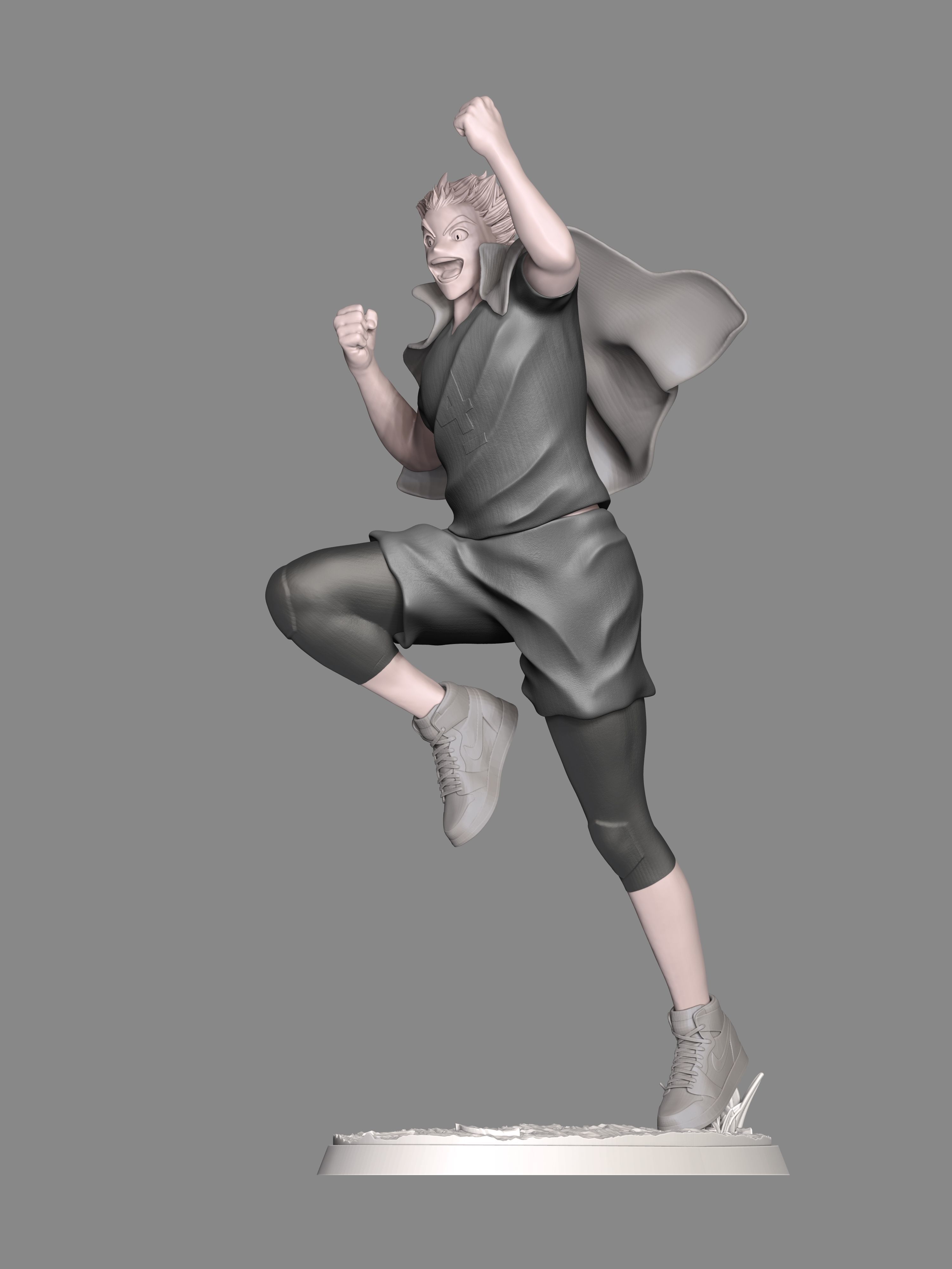 Koutarou Bokuto 3D print model_4