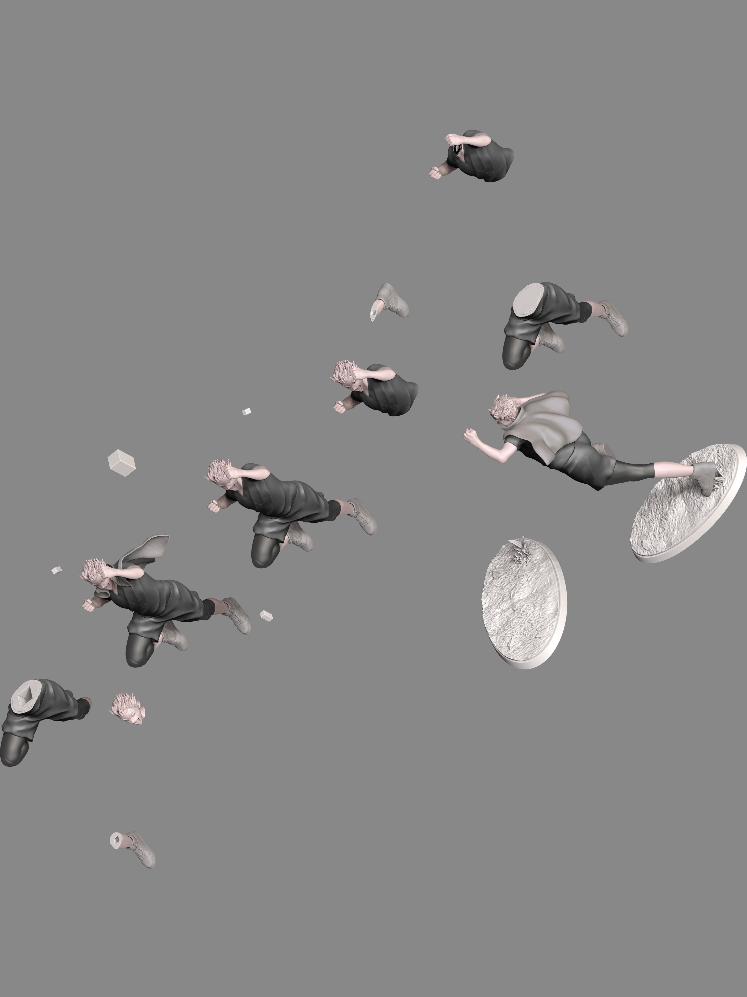 Koutarou Bokuto 3D print model_7