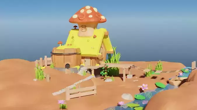 Mushroom House