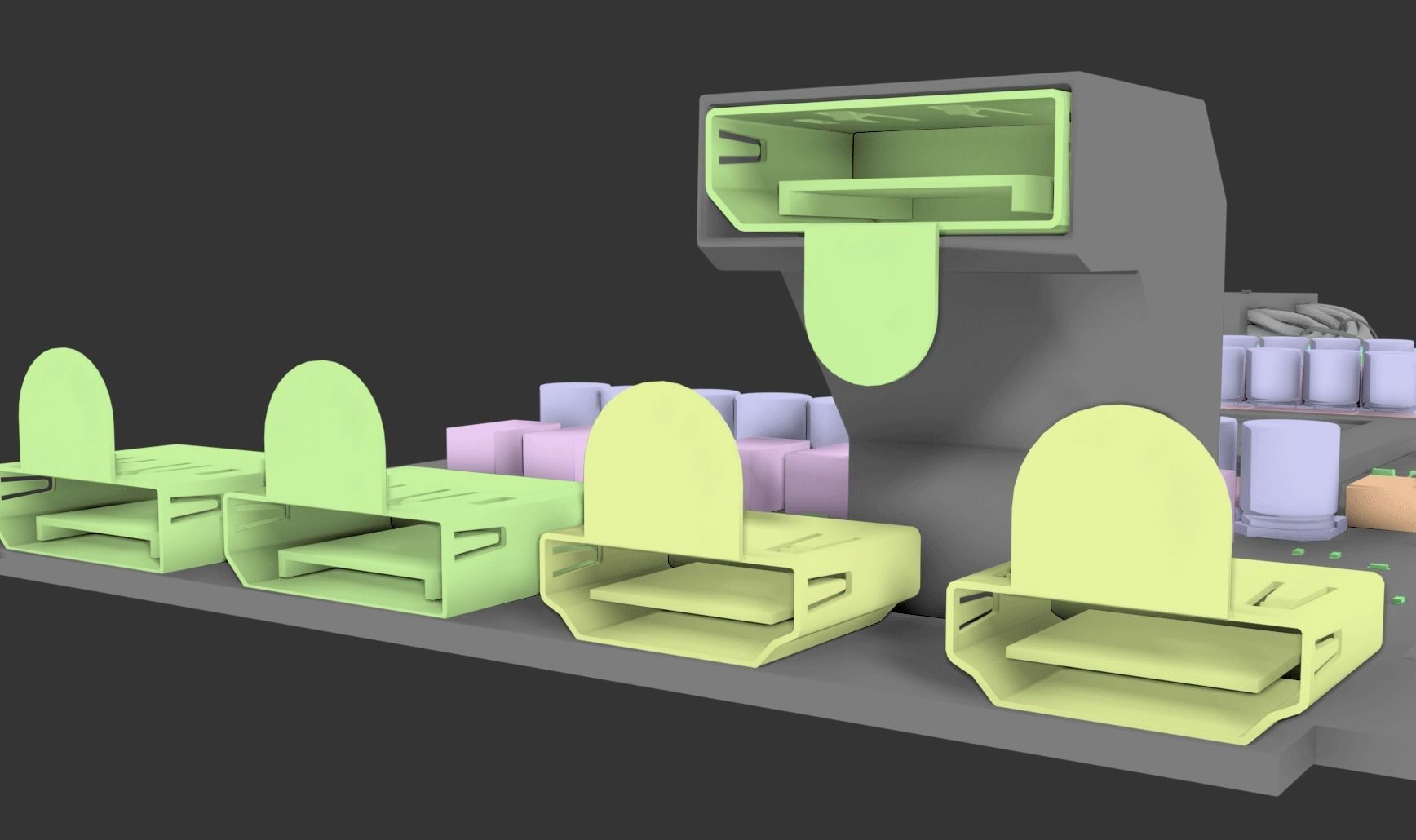 Gigabyte rtx 3090 vision 3D model_10