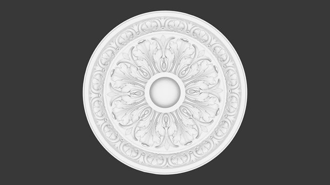 Modern Ceiling roses 3D model