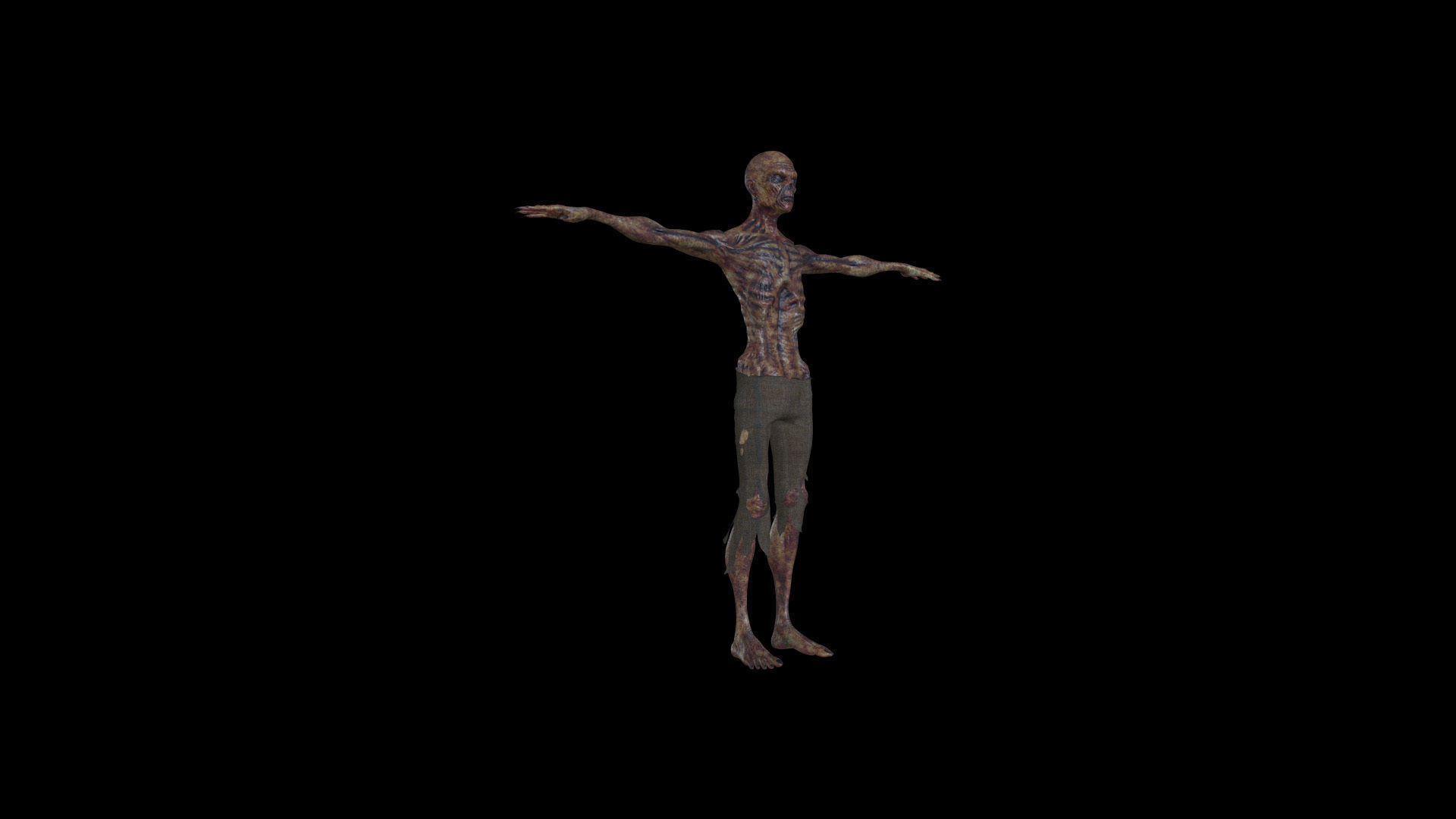 ZOMB01 Rigged Zombie 3D model_6