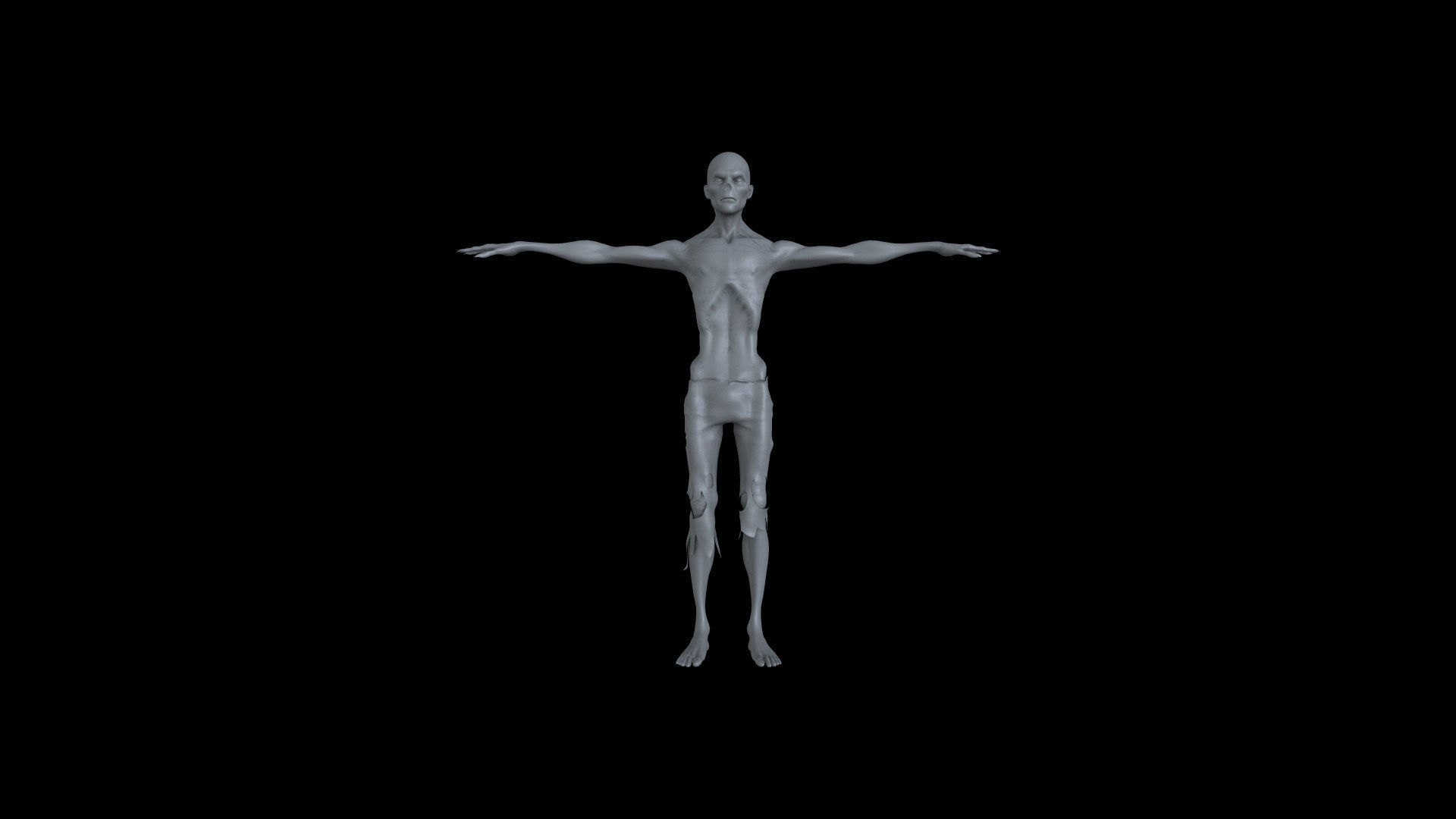 ZOMB01 Rigged Zombie 3D model_3