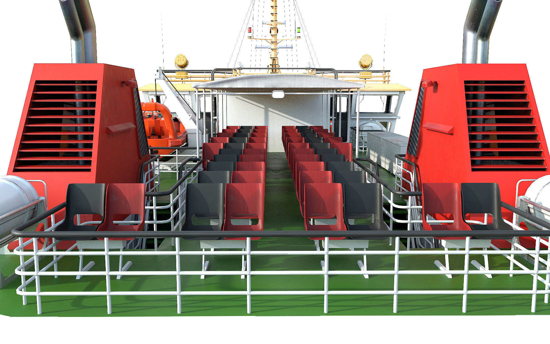 Passenger ferry 3D Model Collection_19