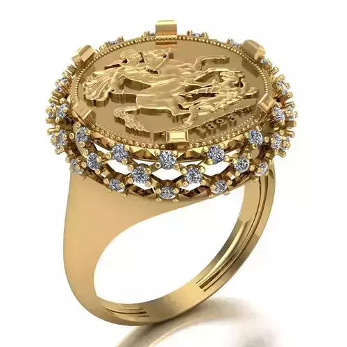 Lira Ring 018 3D print model
