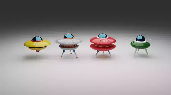 Cartoon UFO Collection