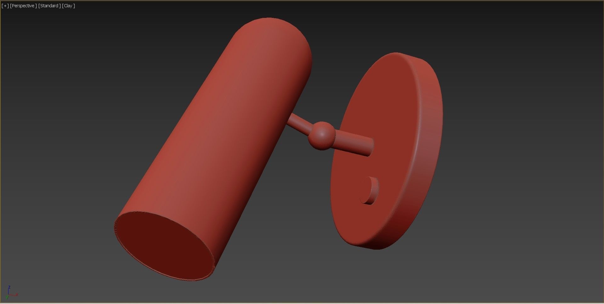 Lightology jax sconce Lighting  3D model_5