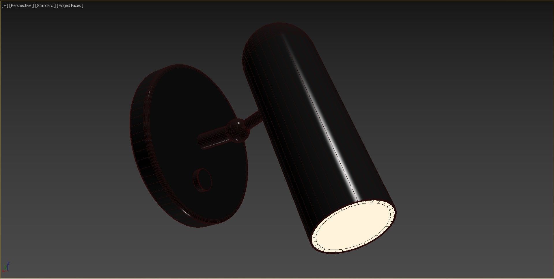 Lightology jax sconce Lighting  3D model_4