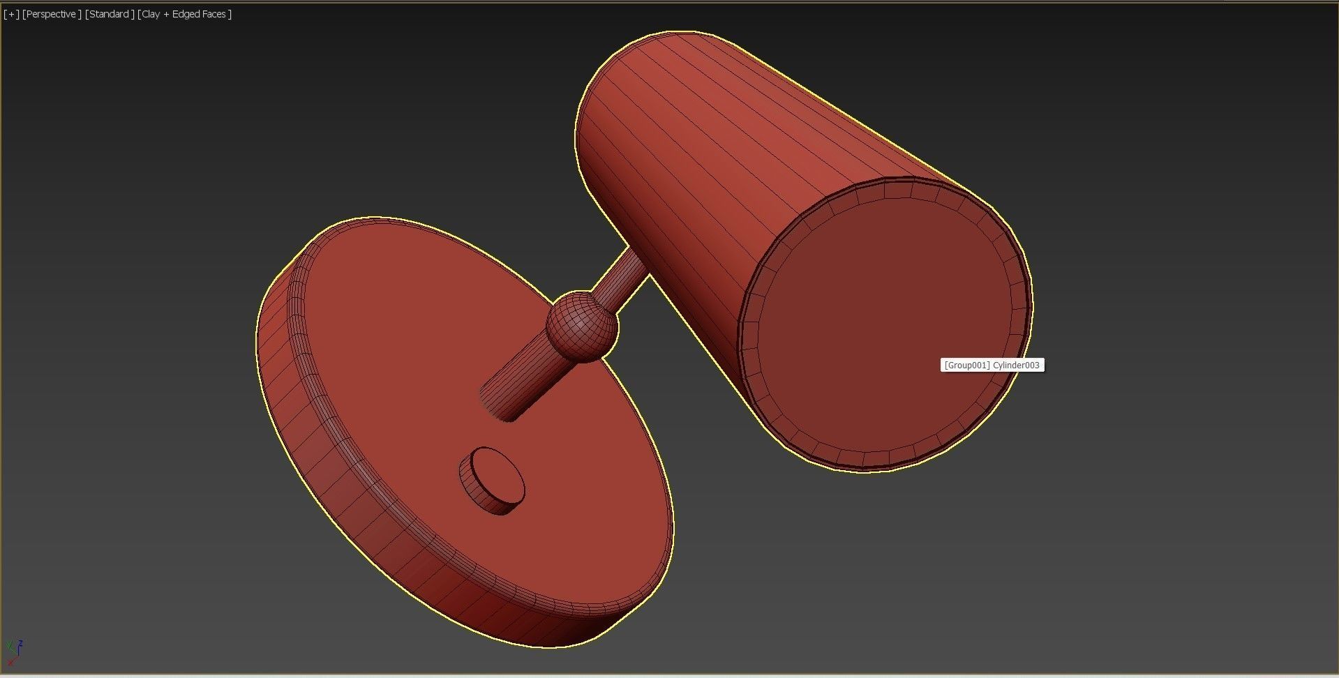 Lightology jax sconce Lighting  3D model_8