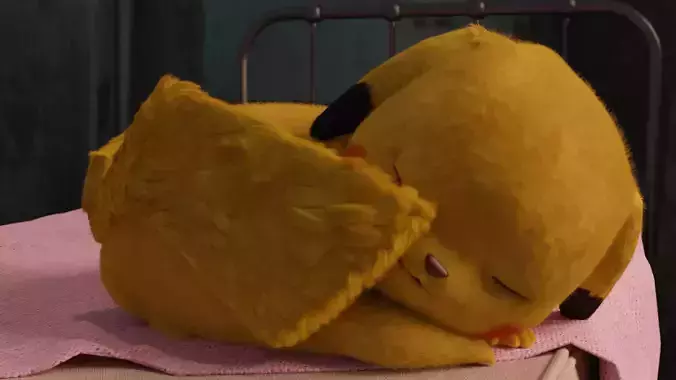 Sleeping Pikachu