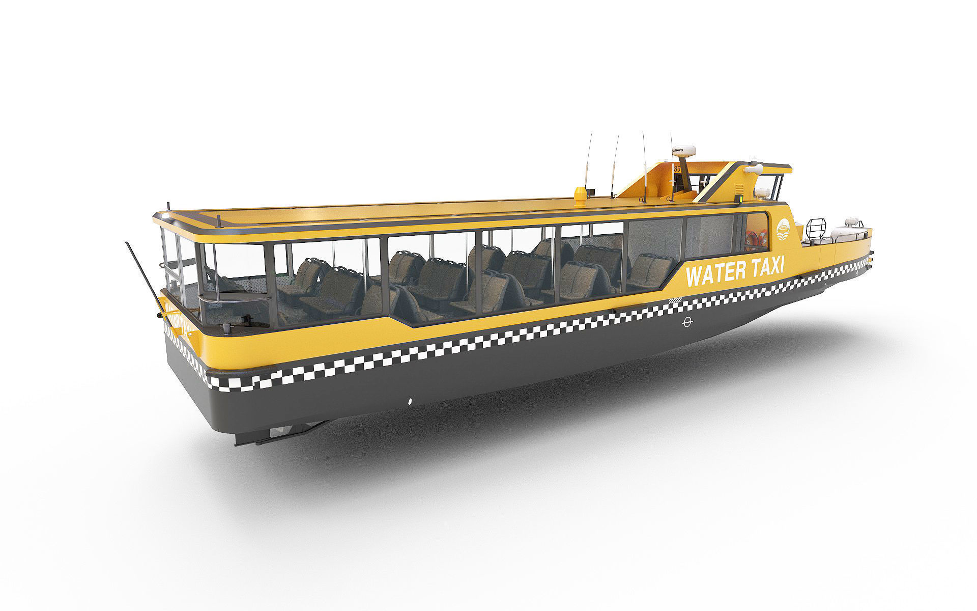 Passanger Ferry 3D Model Collection_18