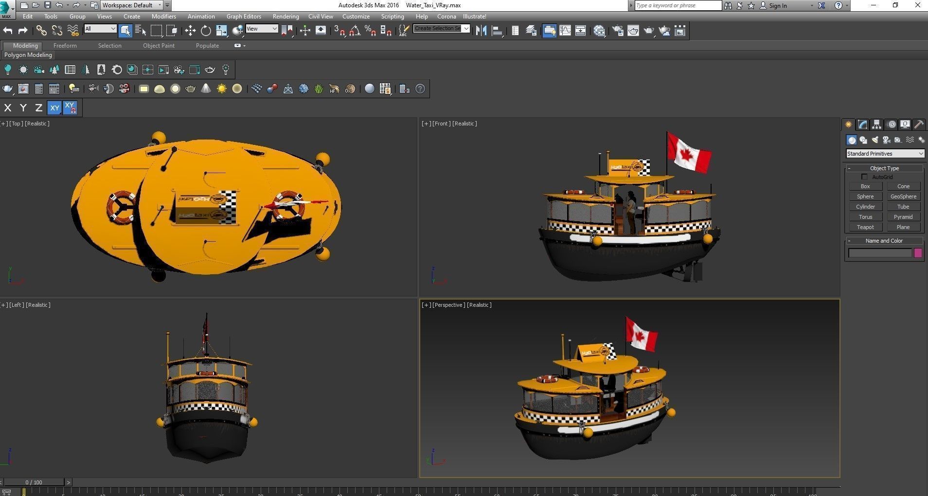 Passanger Ferry 3D Model Collection_11