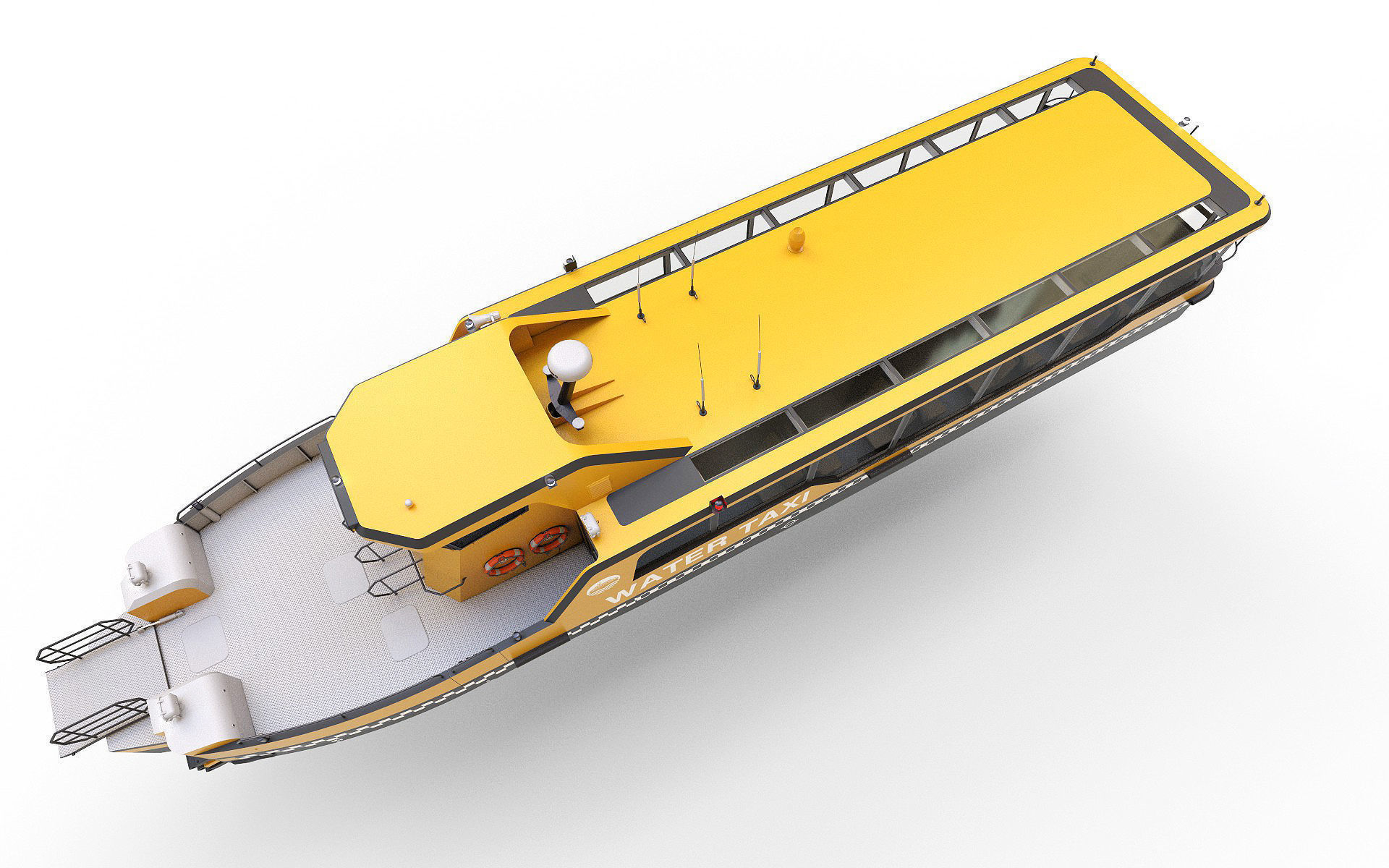 Passanger Ferry 3D Model Collection_24