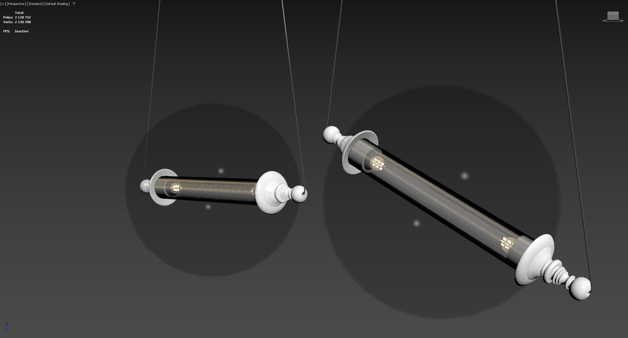 Otto Sphere Mini Pendant By Hubbardton Forge 3D model_10