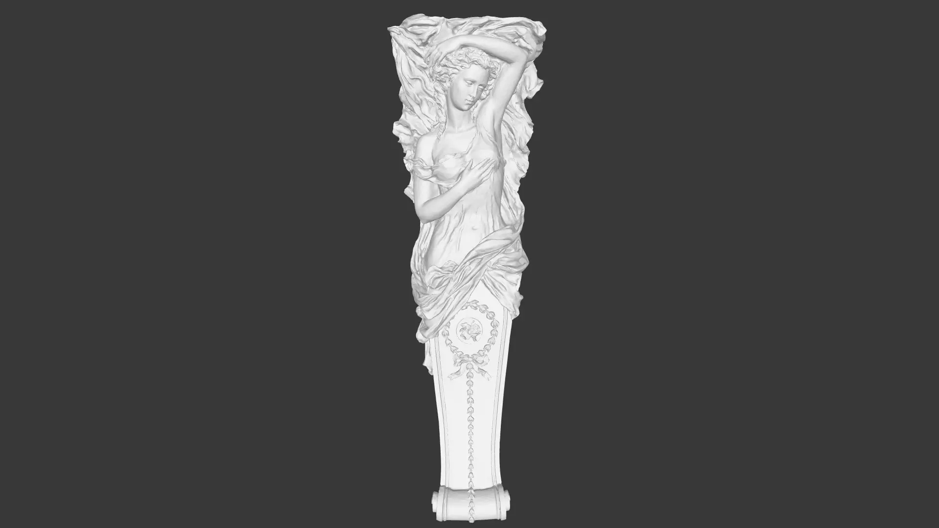Caryatid 3D model_0