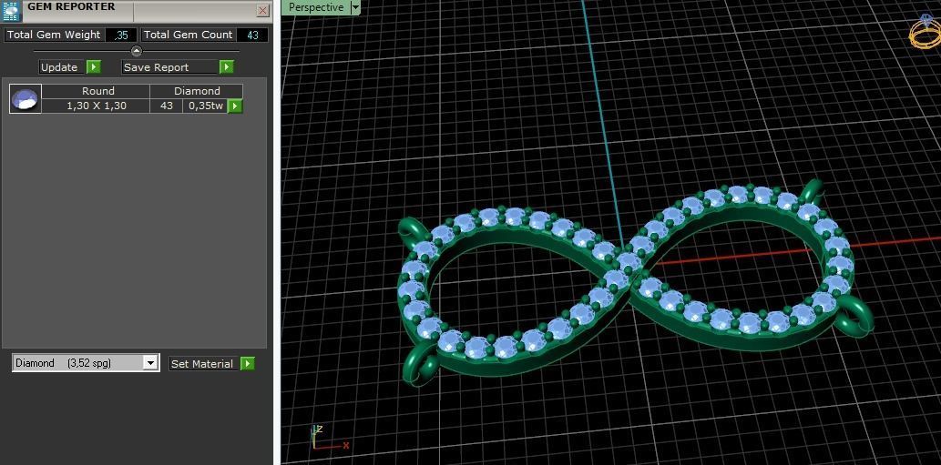 Connector infinity Model 4017 3D print model_7