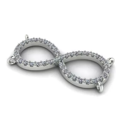 Connector infinity Model 4017 3D print model_0