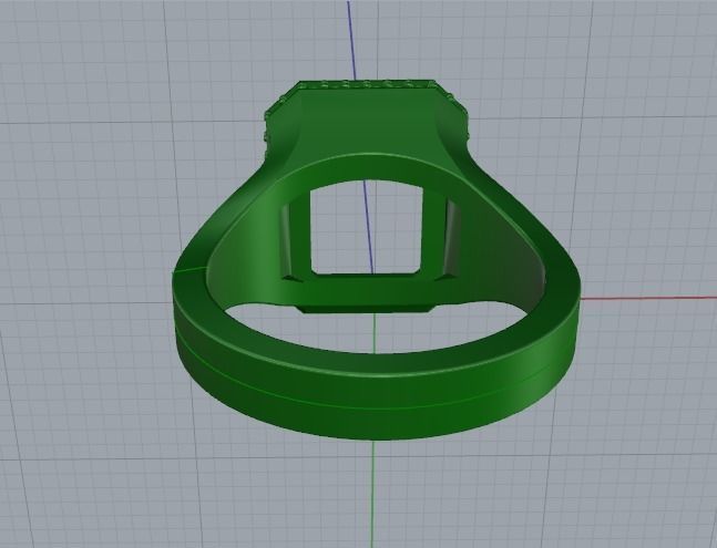 Ring radiant Model 4013 3D print model_4