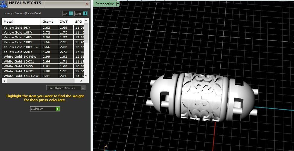 Chaplet Model 4005 3D print model_14