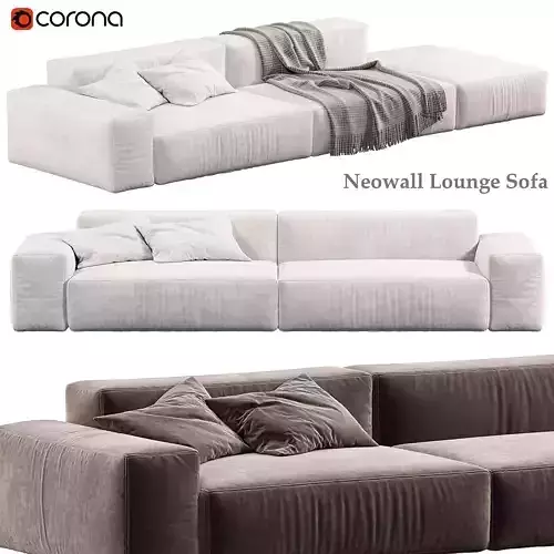 Neowall Lounge Sofa by livingdivani