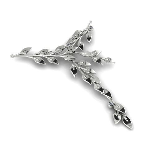 Pendant leaves Model 3989 3D print model_1
