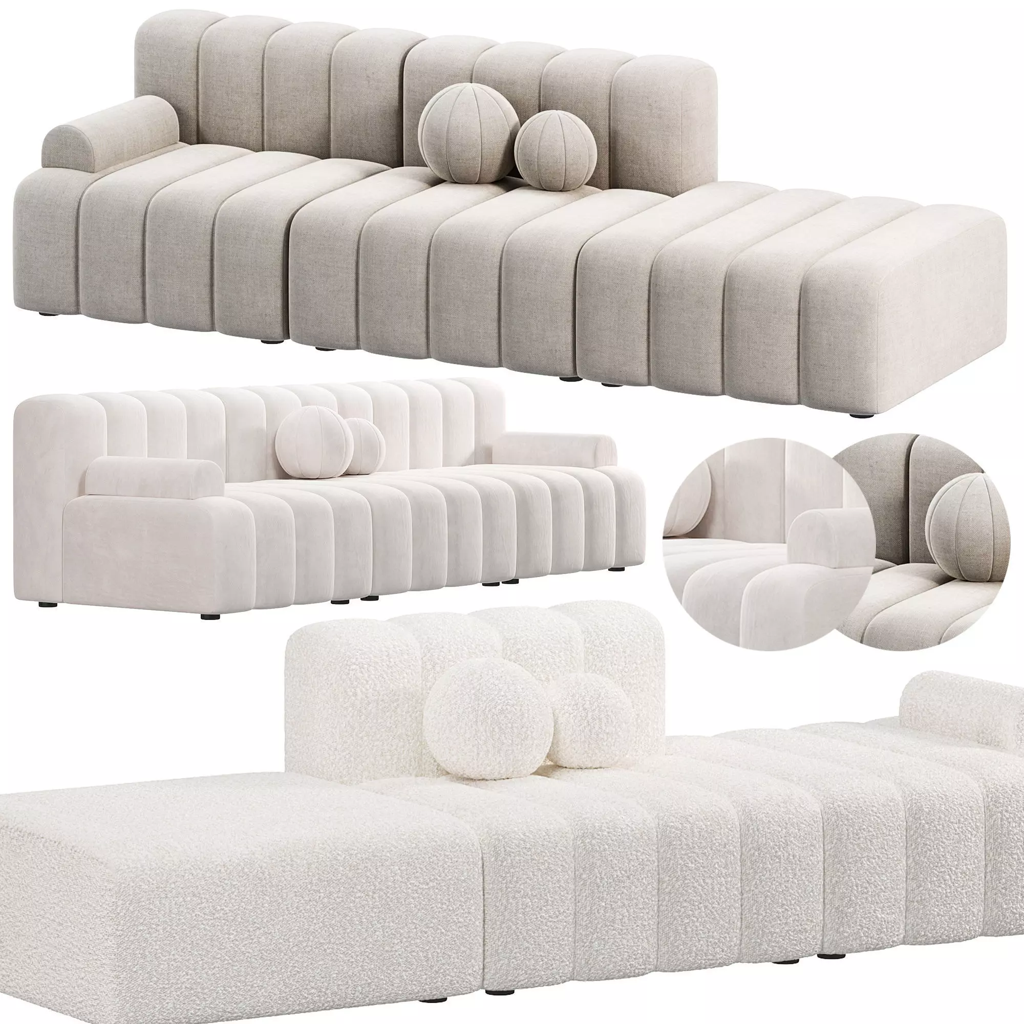 Modular Sofa STUDIO NORR11 3D model_0