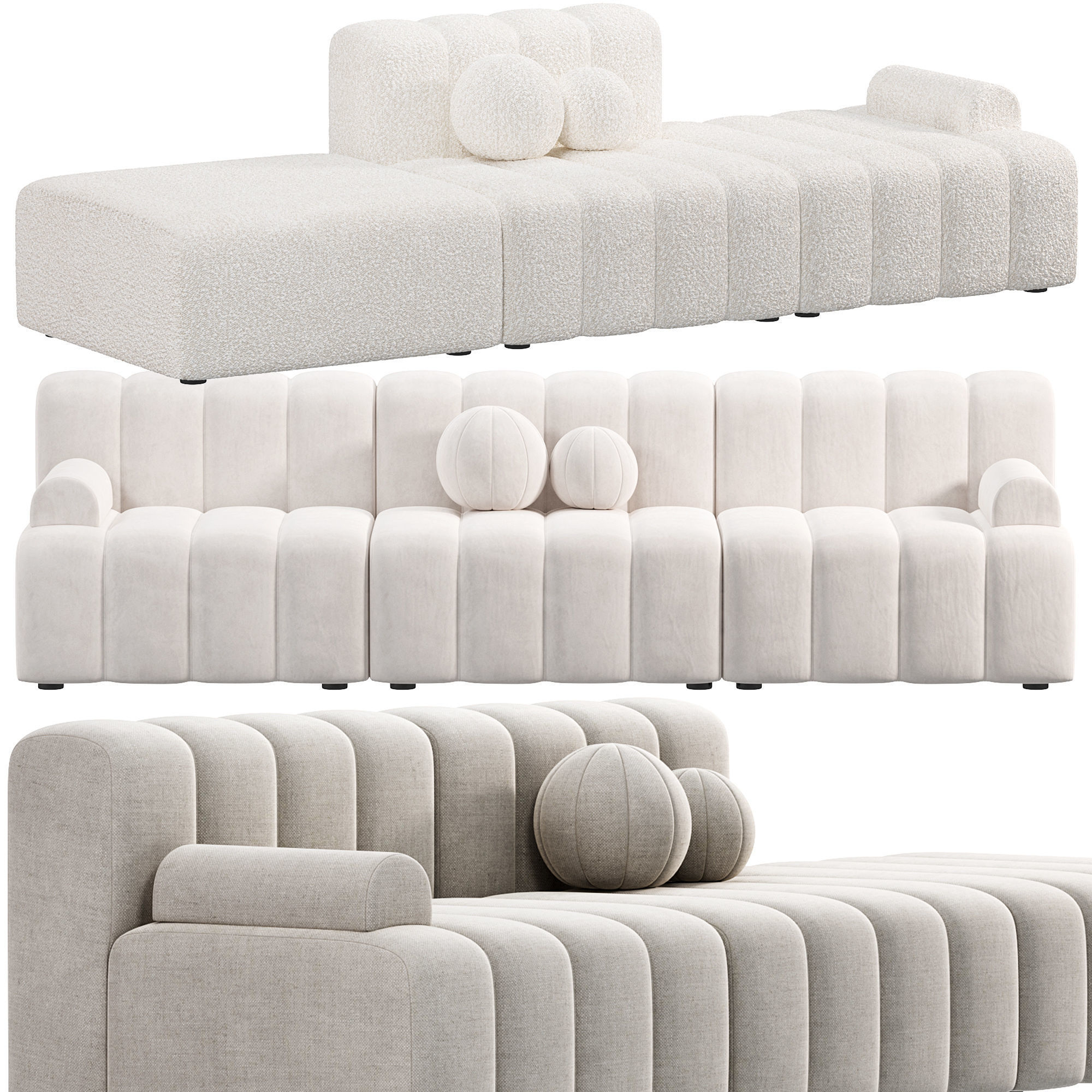 Modular Sofa STUDIO NORR11 3D model_1