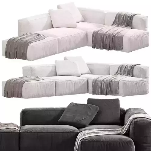 Modular Sofa Peanut B by Bonaldo