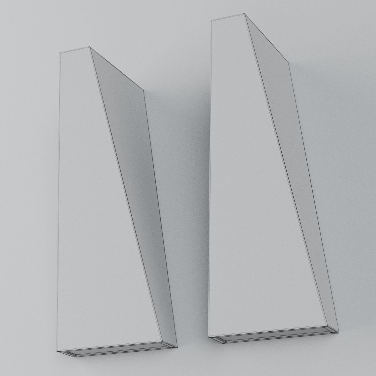 Delta Light Topix Wall 3D model_1