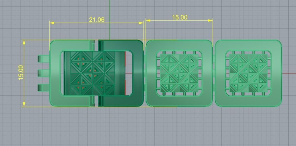 Bracelet Model 3988 3D print model_6