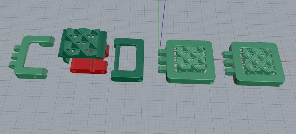 Bracelet Model 3988 3D print model_2