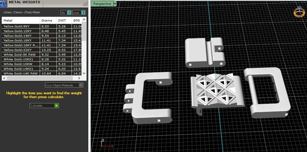 Bracelet Model 3988 3D print model_8