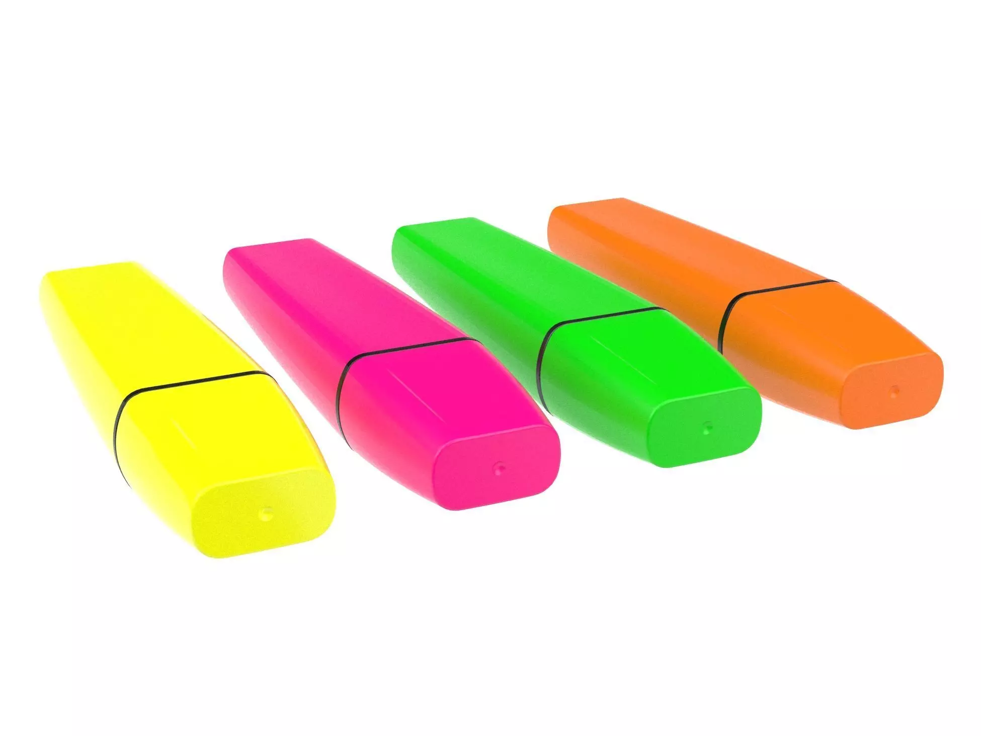 Colored marker 01 3D model