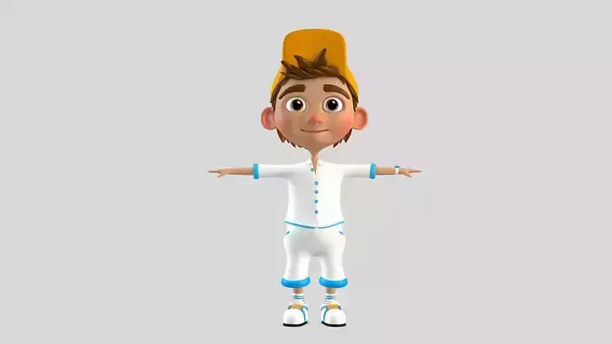 Cartoon Cute Child
