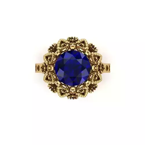 Wedding Engagement Women Ring 3D print model 