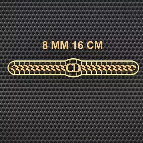 8 MM 16 CM CUBAN LINK CHAIN FOR BRACELET OR NECKLACE