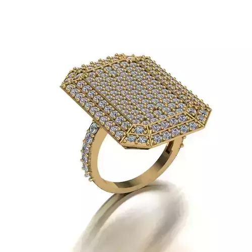 Wedding Engagement Women Ring 3D print model 