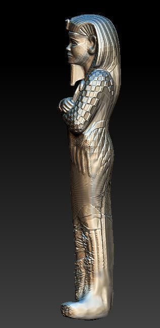 Egyptian mummy Tutankhamun 3D models 3D print model_2