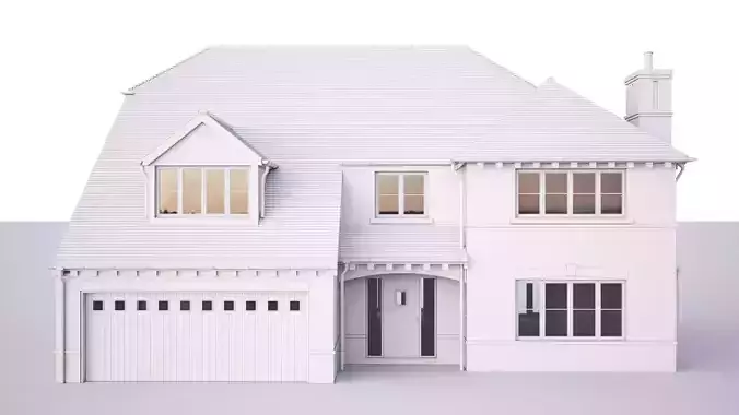 British House Galley Common A 3D model