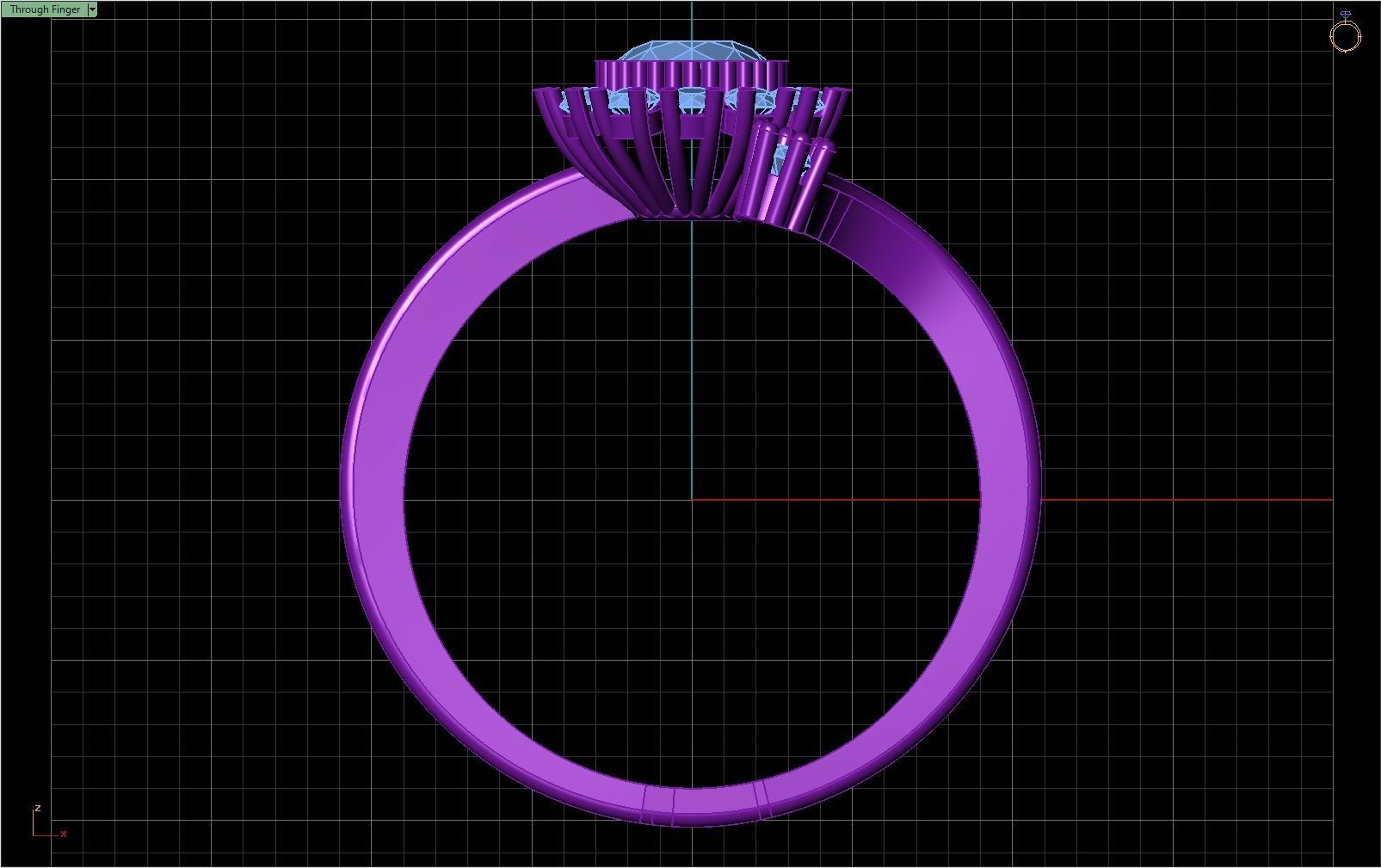 RING 03 3D print model_4