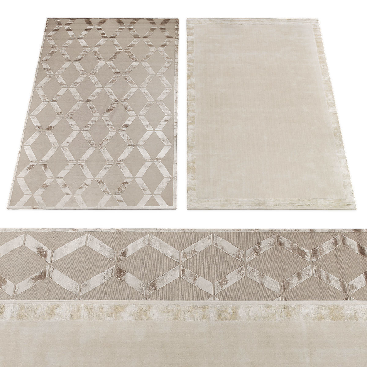 Rug481 Low-poly 3D model_1