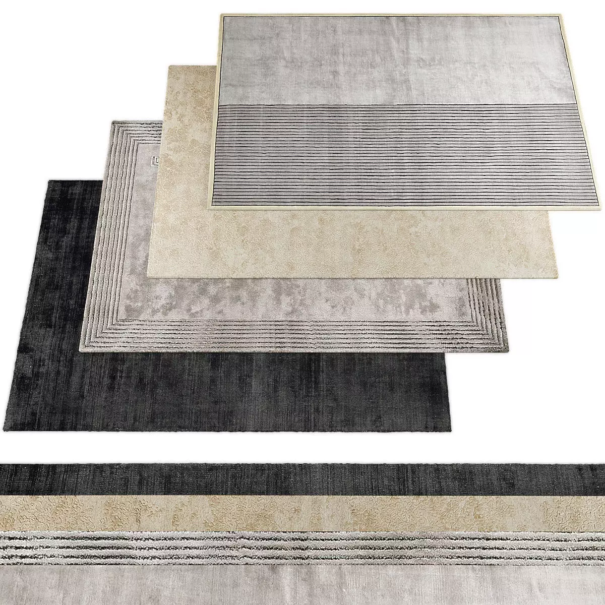 Rugs391 Low-poly 3D model_0